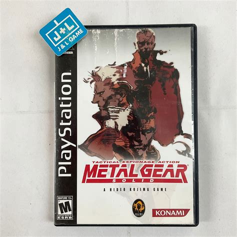 metal gear solid long box ps1|Metal Gear Solid Essential Collection Long Box (PS1, 2008).